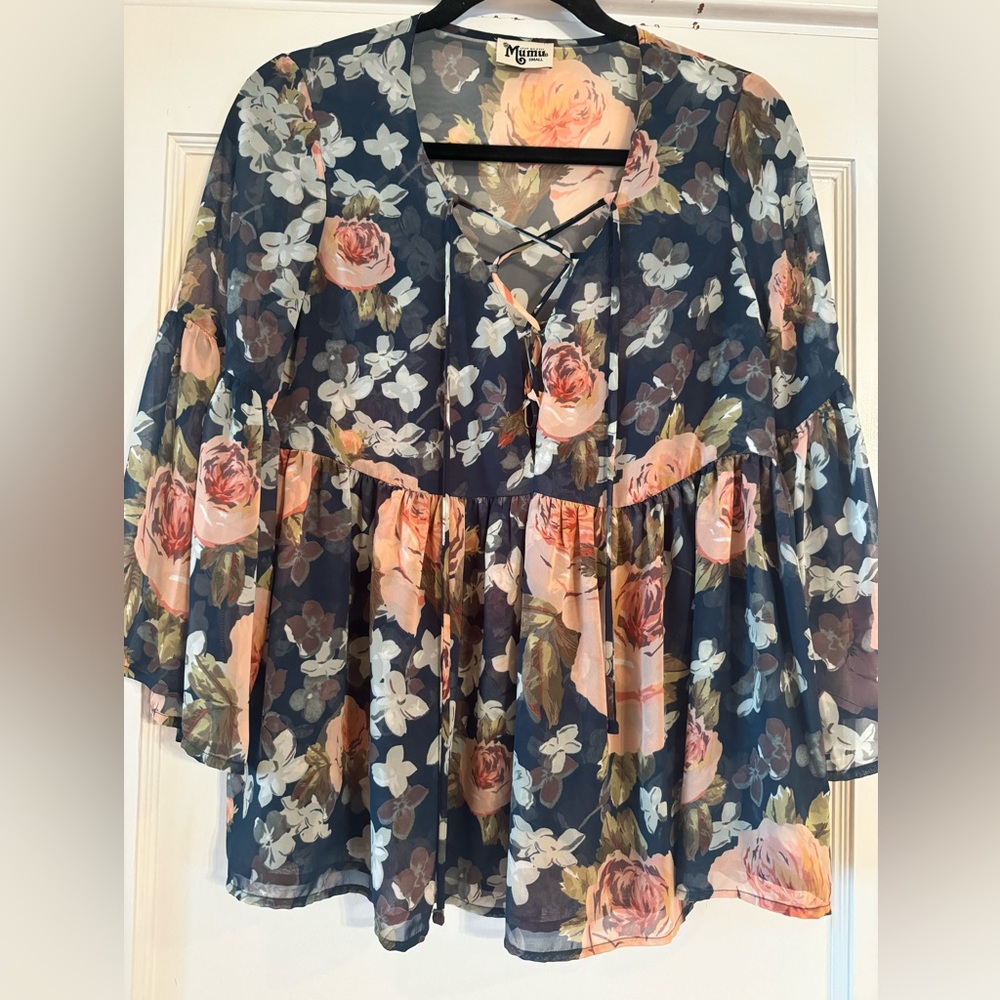 Show me your Mumu size S blouse EUC